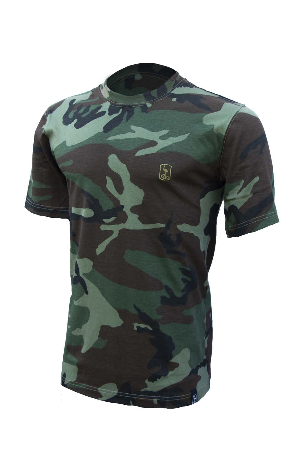 Remera camuflada M/C