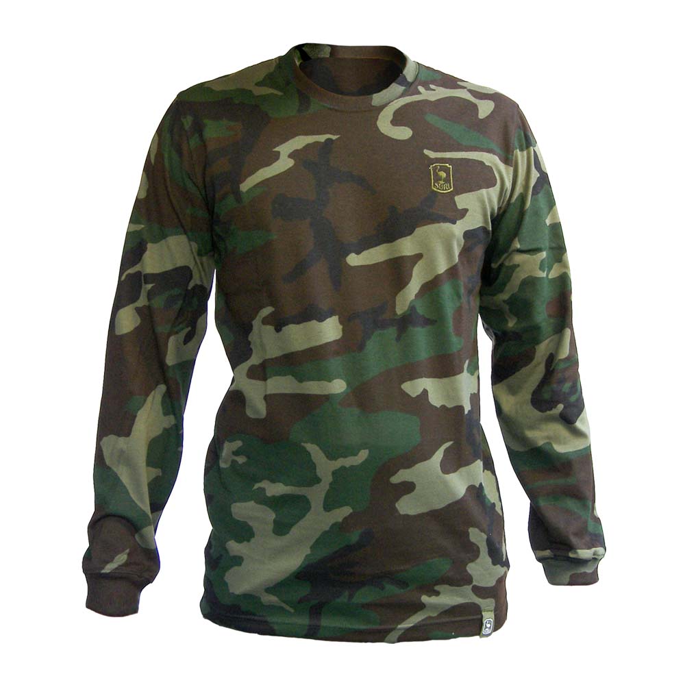 Remera camuflada M/L